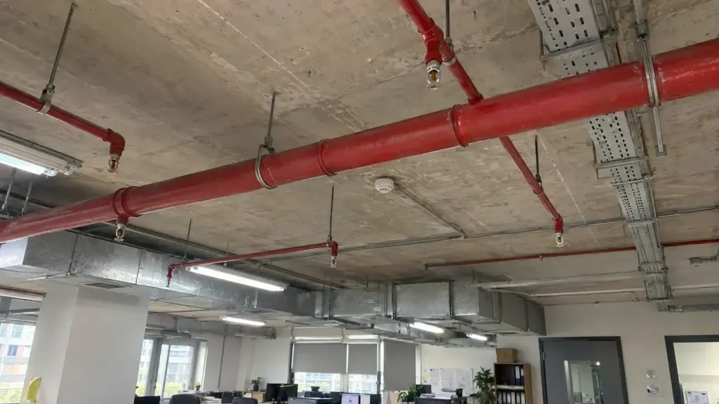 Instalação de Sprinklers